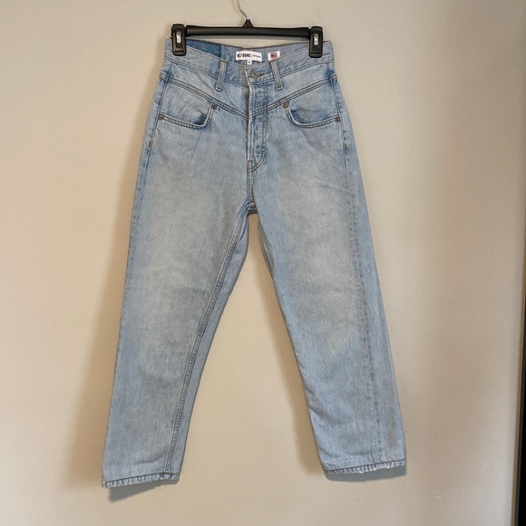 Re/Done Denim - RE/DONE Originals Western Cowgirl Lightwash Jeans